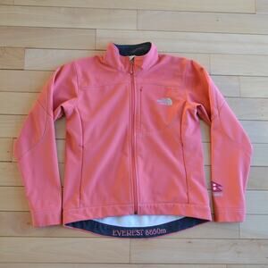 North Face Shell Jacket 7 Summit Project Size Medium Salmon Color